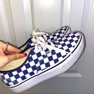 Checkered Vans